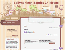 Tablet Screenshot of children.ballynahinchbaptist.org